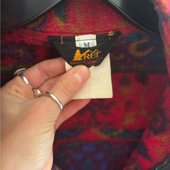 RARE vintage rei 1/4 zip fleece - Picture 3 of 6